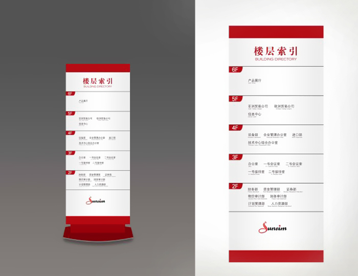 樓層導視牌